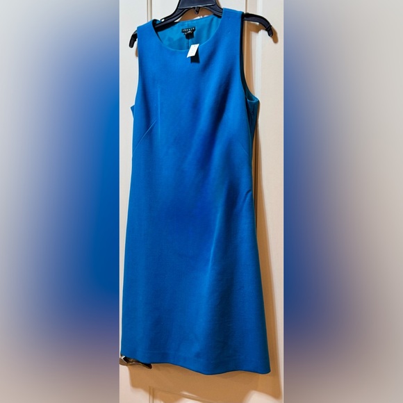 Theory Blue Backless Dress - Picture 2 of 6